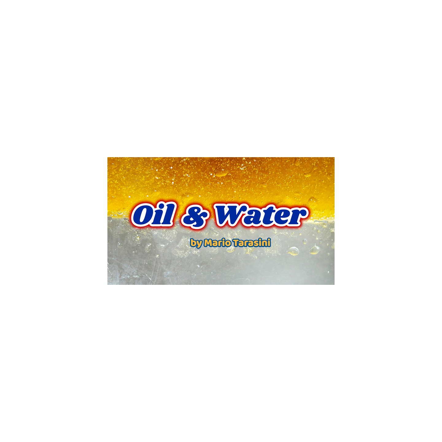 Oil & Water by Mario Tarasini video DOWNLOAD