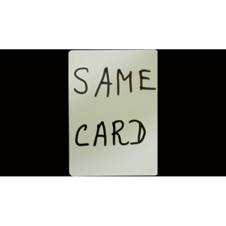 The Same Card by Dibya Guha video DOWNLOAD