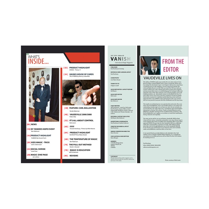 Vanish Magazine 60 eBook DOWNLOAD