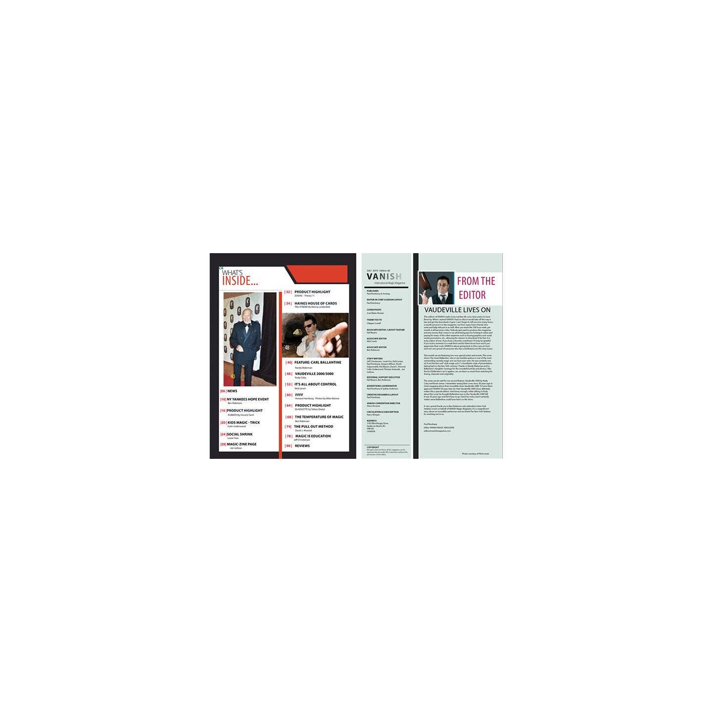 Vanish Magazine 60 eBook DOWNLOAD