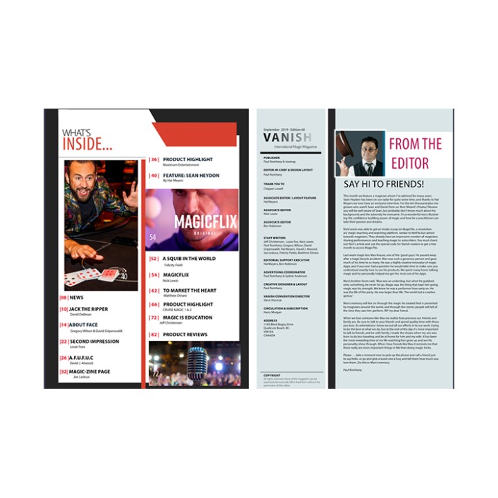 Vanish Magazine 62 eBook DOWNLOAD