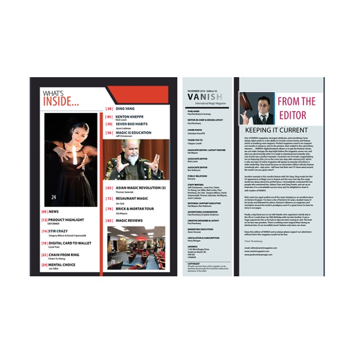 Vanish Magazine 52 ebook DOWNLOAD