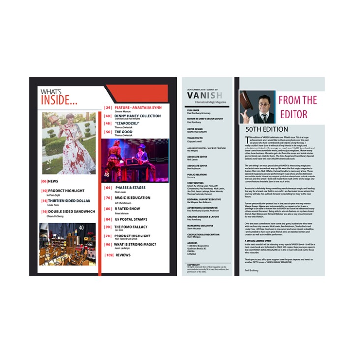 Vanish Magazine 50 ebook DOWNLOAD