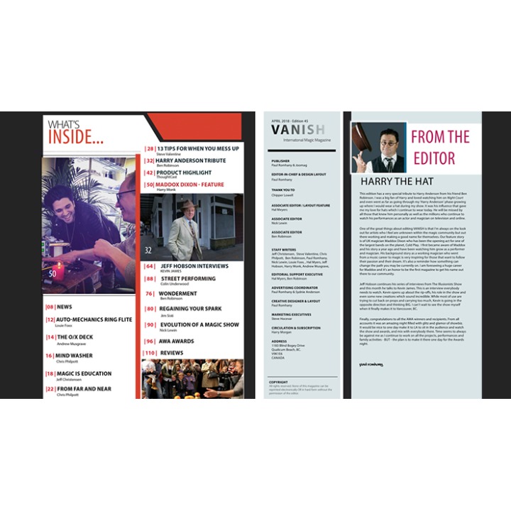 Vanish Magazine 46 eBook DOWNLOAD