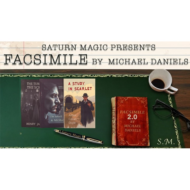 Facsimile 2.0 The Unabridged Book Test (A Study in Scarlet) by Michael Daniels