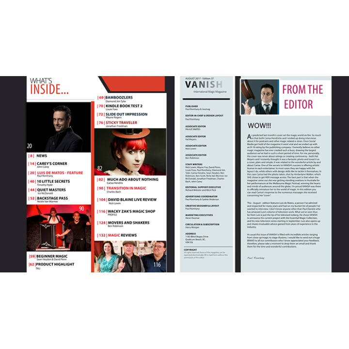 Vanish Magazine 37 eBook DOWNLOAD