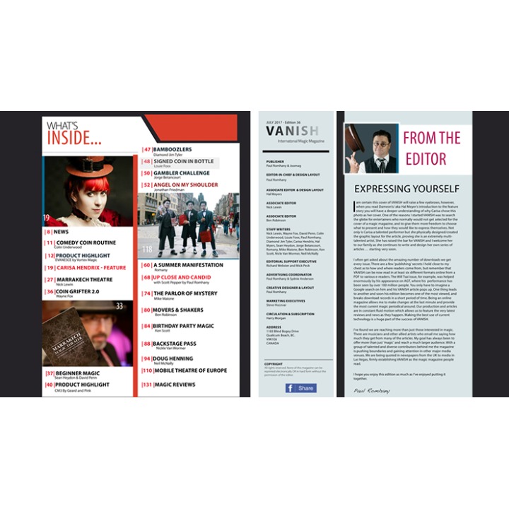 Vanish Magazine 36 eBook DOWNLOAD