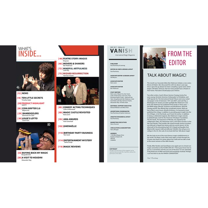 Vanish Magazine 35 eBook DOWNLOAD
