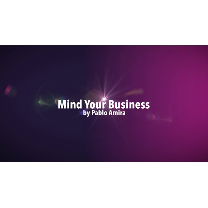 Mind Your Business Project by Pablo Amira video DOWNLOAD