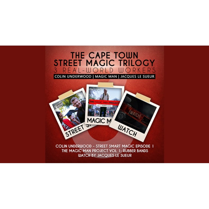 The Cape Town Street Magic Trilogy by Magic Man, Colin Underwood and Jaques Le Suer video DOWNLOAD