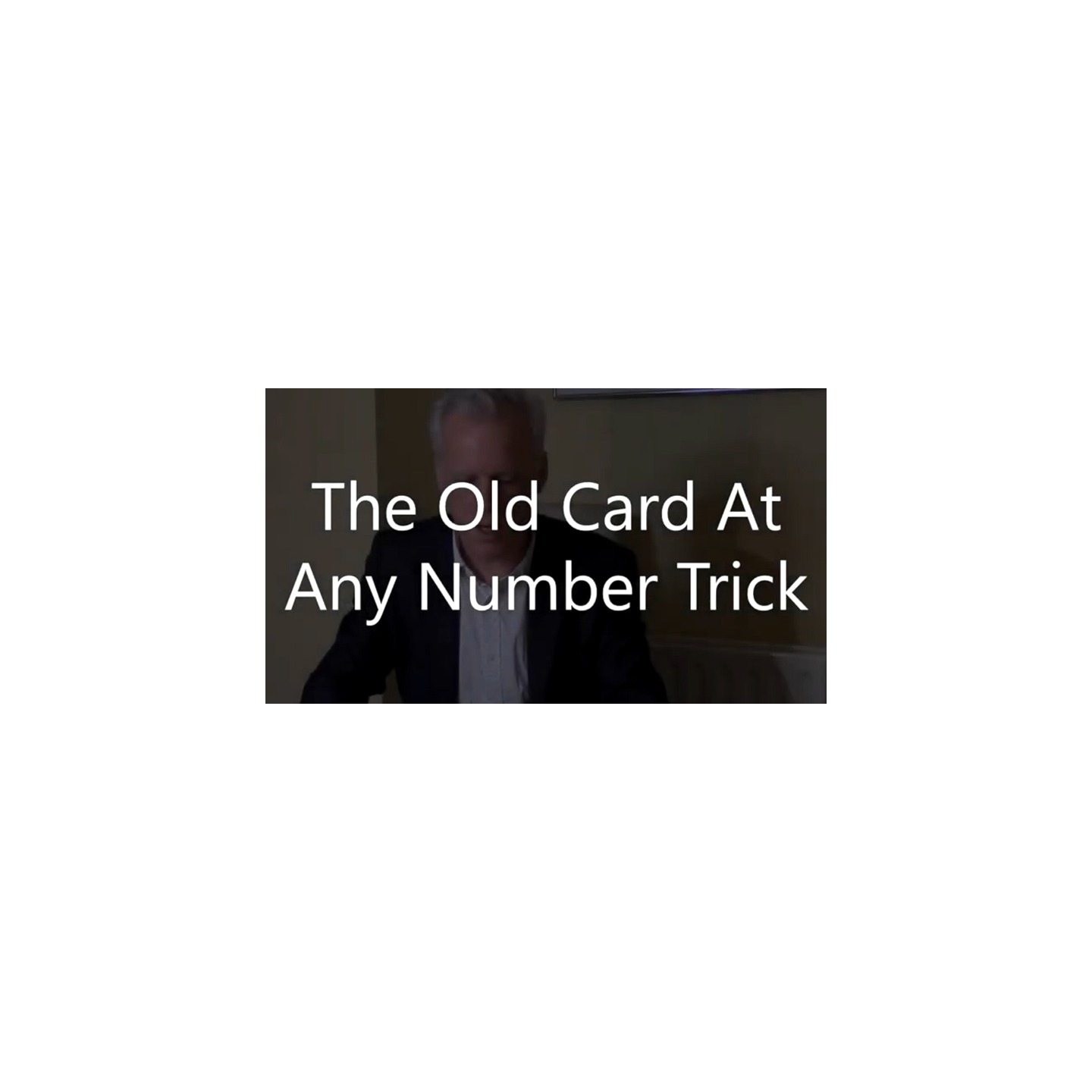 TOCAANT (The Old Card At Any Number Trick) by Brian Lewis video DOWNLOAD