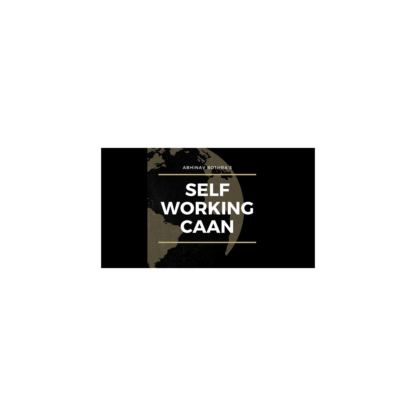 Self Working CAAN by Abhinav Bothra mixed media DOWNLOAD