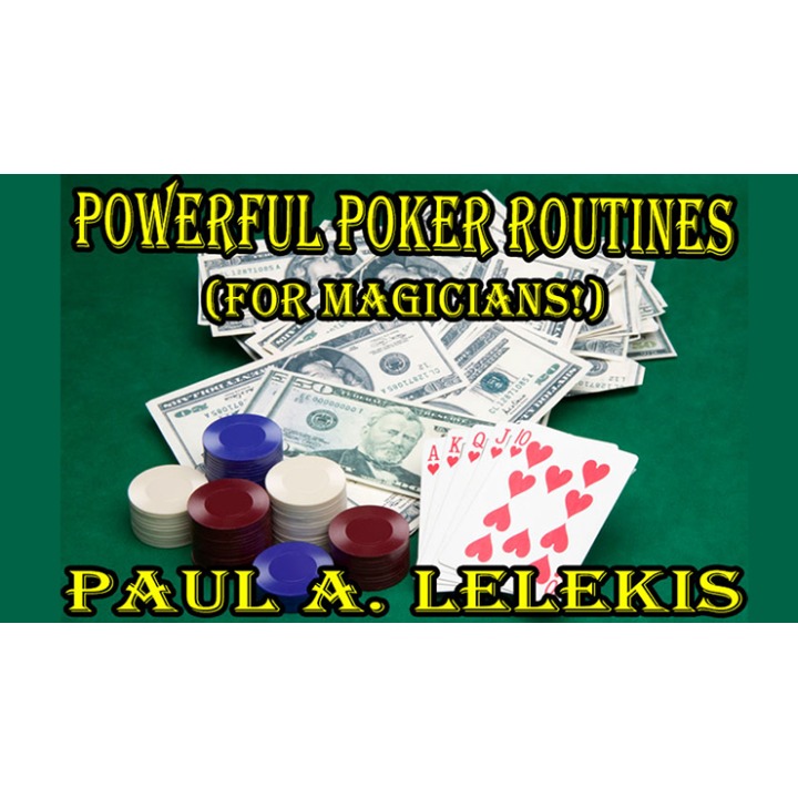 POWERFUL POKER ROUTINES by Paul A. Lelekis Mixed Media DOWNLOAD