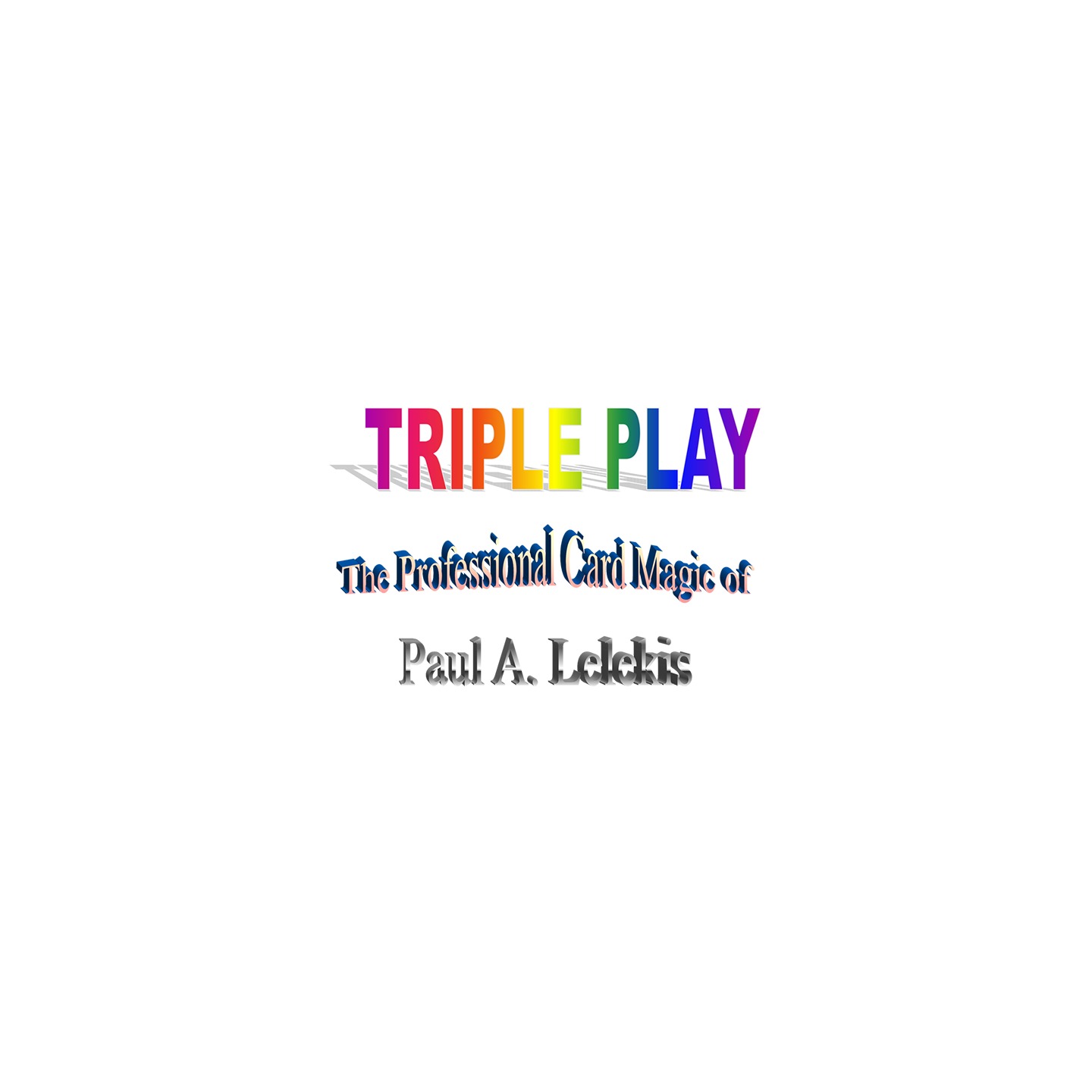 Triple Play by Paul A. Lelekis Mixed Media DOWNLOAD