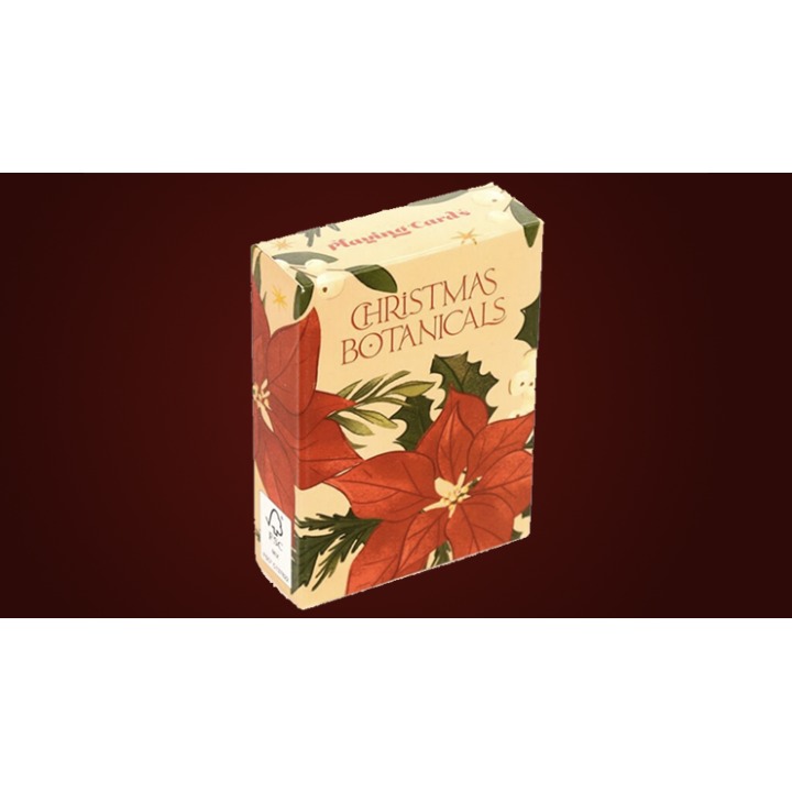 Christmas Botanicals Playing Cards by Puckator UK