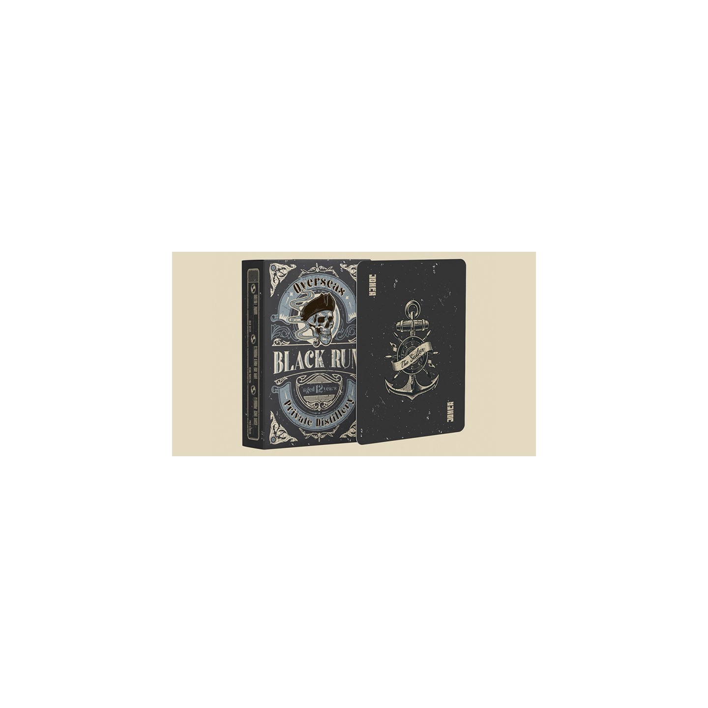 Black Rum Playing Cards