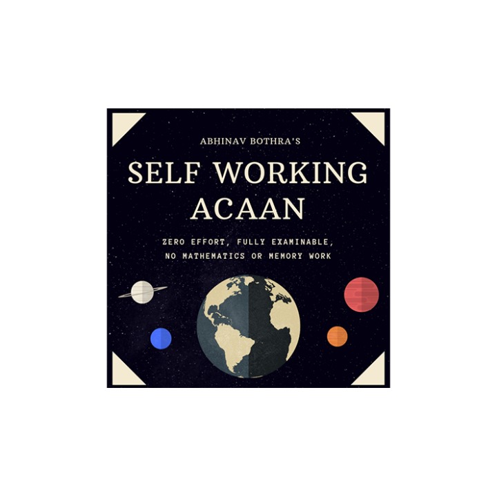 Self-Working ACAAN by Abhinav Bothra Mixed Media DOWNLOAD