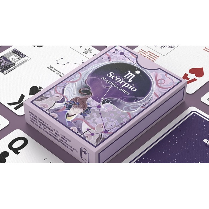 Scorpio Playing Cards by WohStudio