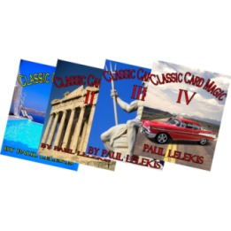 THE TOTAL PACKAGE by Paul A. Lelekis The Classics of Card Magic Volumes I, II, III, IV eBook DOWNLOAD