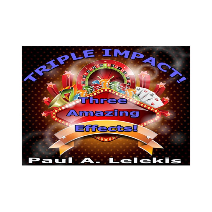 TRIPLE IMPACT! by Paul A. Lelekis Mixed Media DOWNLOAD