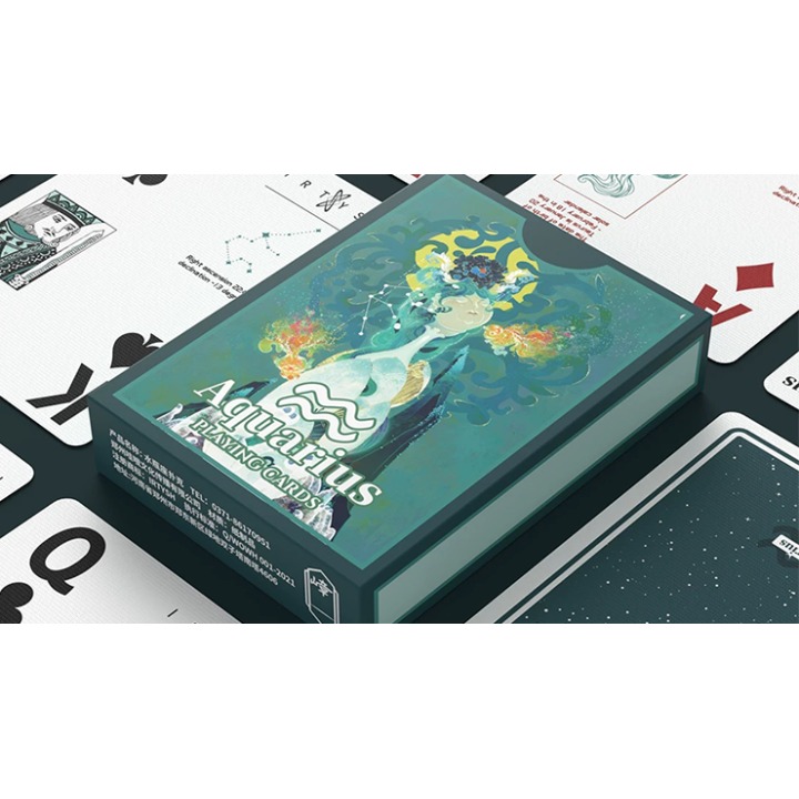 Aquarius Playing Cards by WohStudio