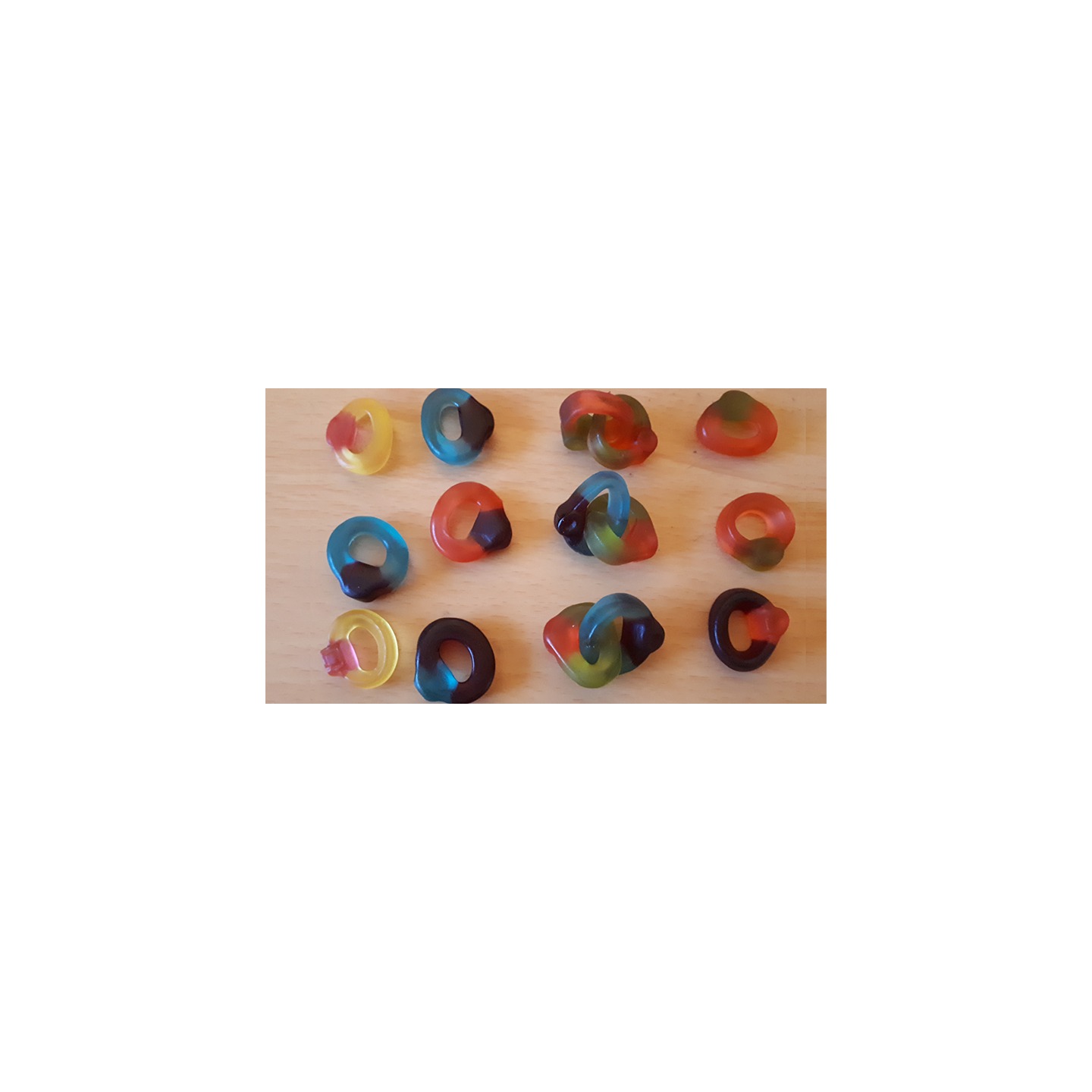 Visible Linking Jelly Sweet Gummy Finger Rings by Jonathan Royle Mixed Media DOWNLOAD