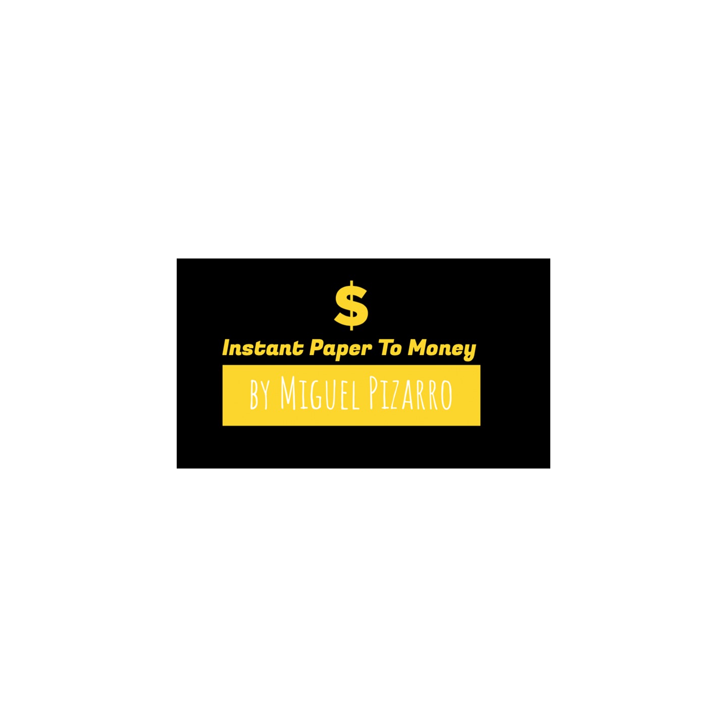 Instant Paper to Money (British Pound) by Miguel Pizarro