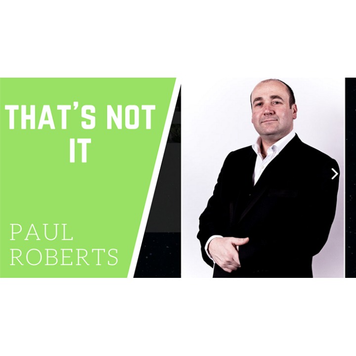 That's Not It by Paul Roberts video DOWNLOAD