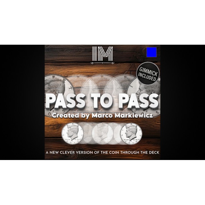 Pass To Pass (Blue) by Marco Markiewicz