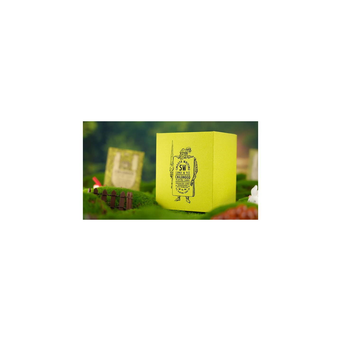 Childhood Playing Cards (Half Brick Standard + Gilded ) by TCC & Lunzi