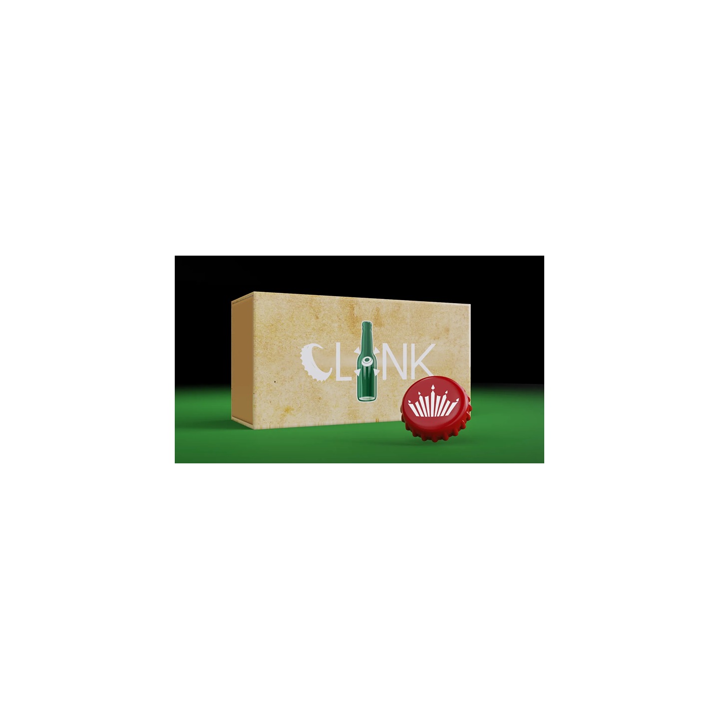 The Clink (Cap in Bottle) by Iarvel Magic and Wonder House (Budweiser)