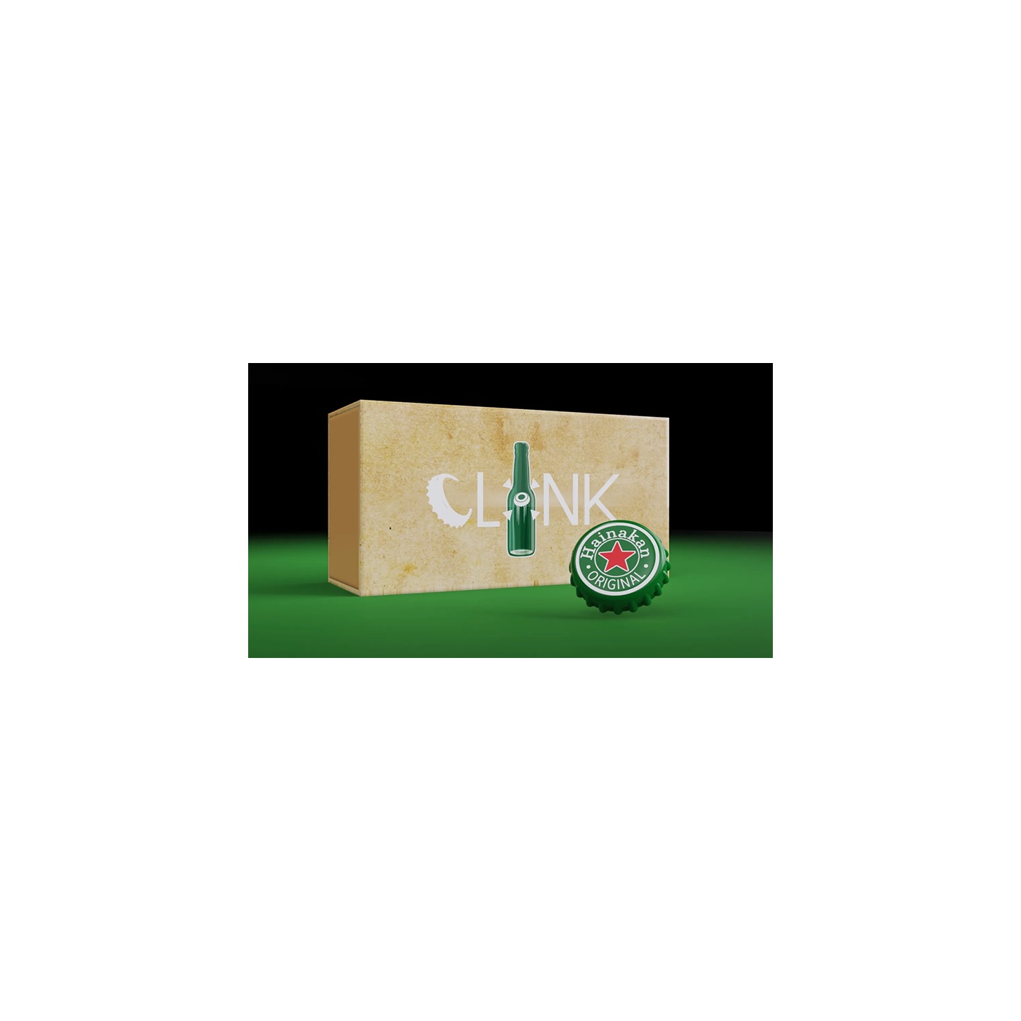 The Clink (Cap in Bottle) by Iarvel Magic and Wonder House (Heineken)