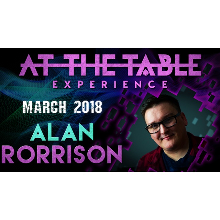 At The Table Live Lecture - Alan Rorrison 2 March 7th 2018 video DOWNLOAD