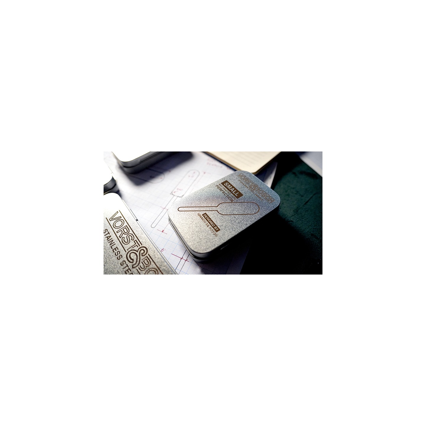 Vorst&Bosch Stainless Steel Paddle (Small Straight)