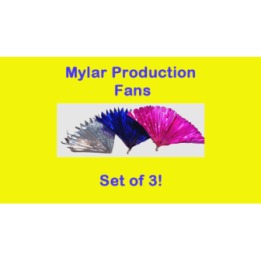Mylar Production Fans (Set of 3)