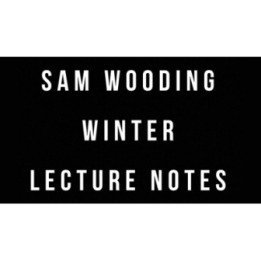 Sam Wooding 2017 Winter Lecture Notes by Sam Wooding eBook DOWNLOAD