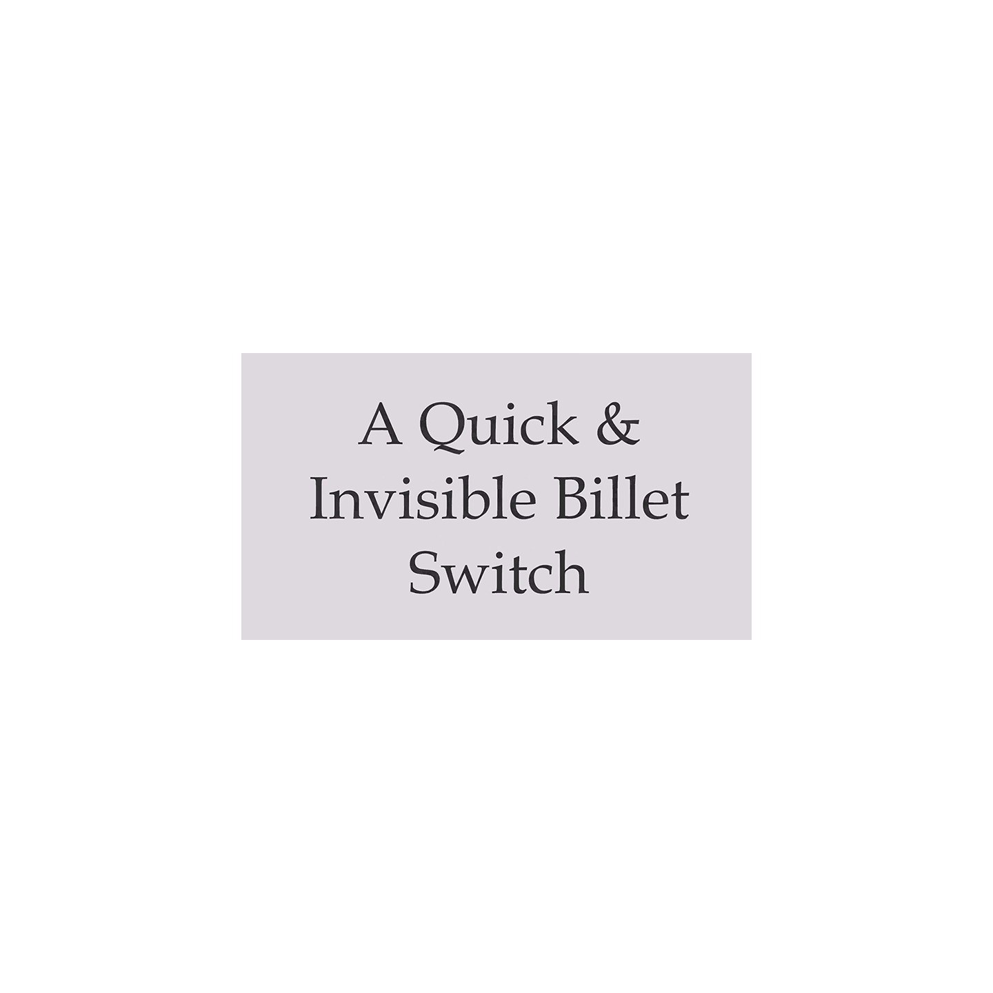 Switcher-Vope by Scott Creasey video DOWNLOAD