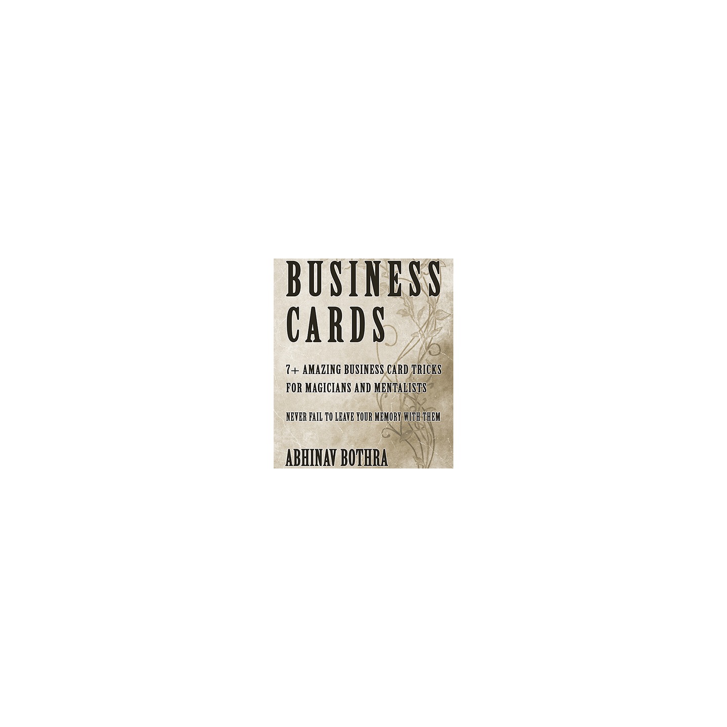Business Cards by Abhinav Bothra Mixed Media DOWNLOAD