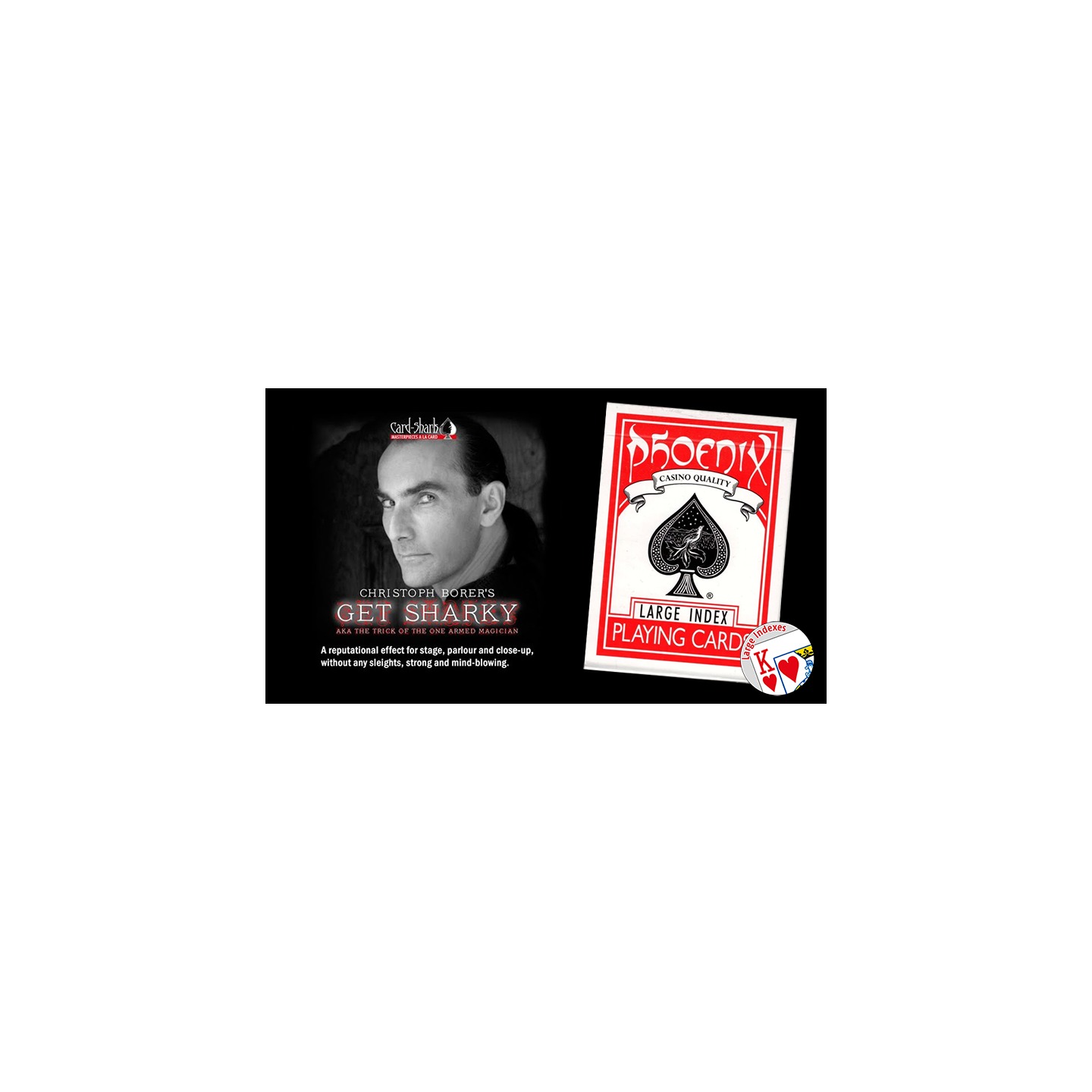 Get Sharky Large Index (Red) by Christoph Borer