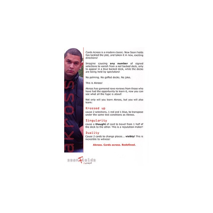 Akross by Sean Fields - DVD