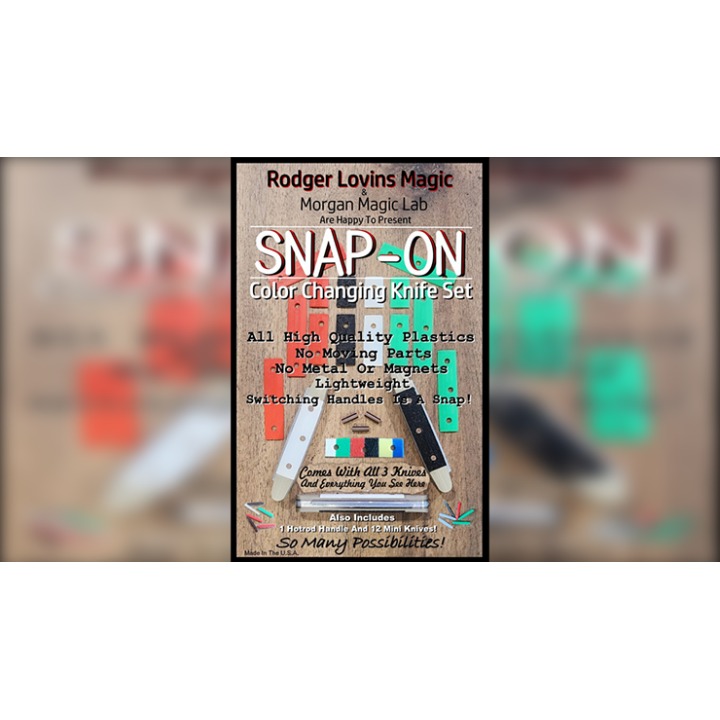SNAP-ON Color Changing Knife Set by Rodger Lovins