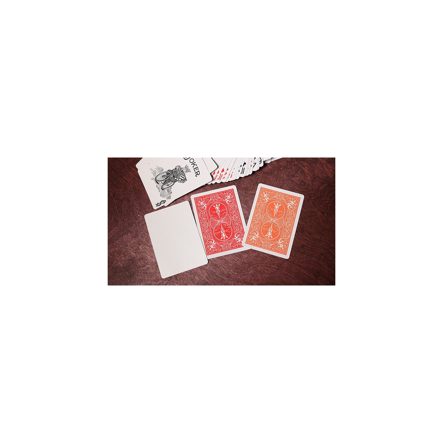 Bicycle Orange Playing Cards by US Playing Card Co