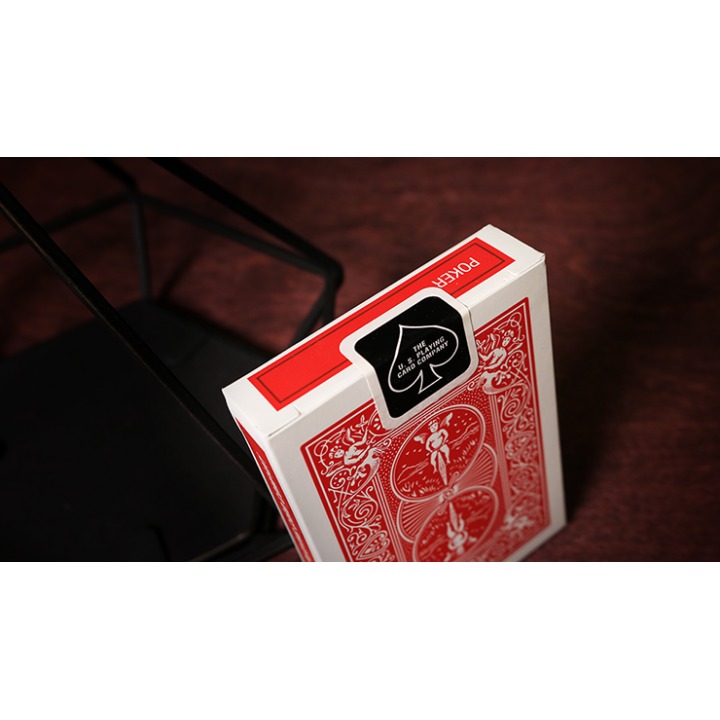 Bicycle Playing Cards Poker (Red) by US Playing Card Co