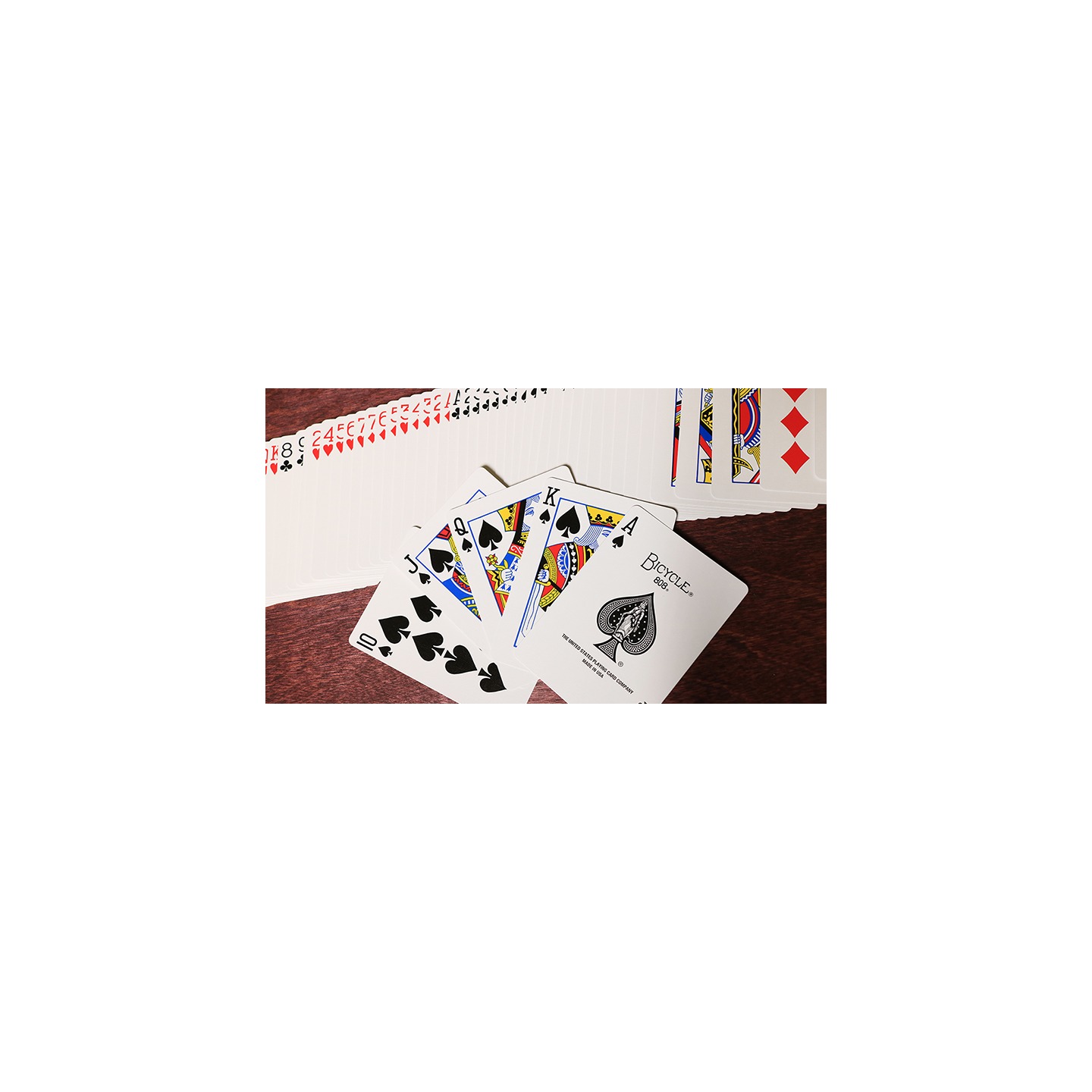 Bicycle Playing Cards Poker (Red) by US Playing Card Co