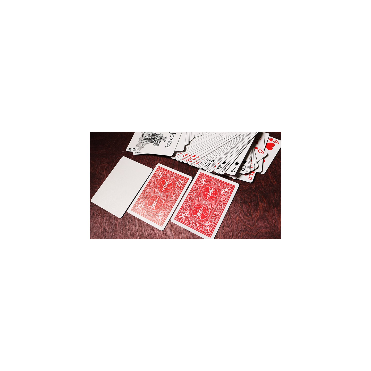 Bicycle Playing Cards Poker (Red) by US Playing Card Co