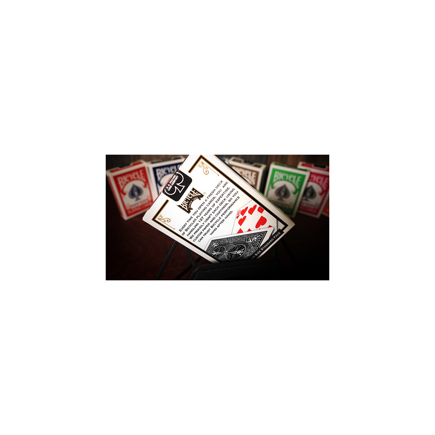 Bicycle Black Playing Cards by US Playing Card Co
