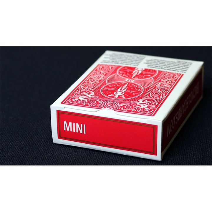 Mini Bicycle Cards (Red)