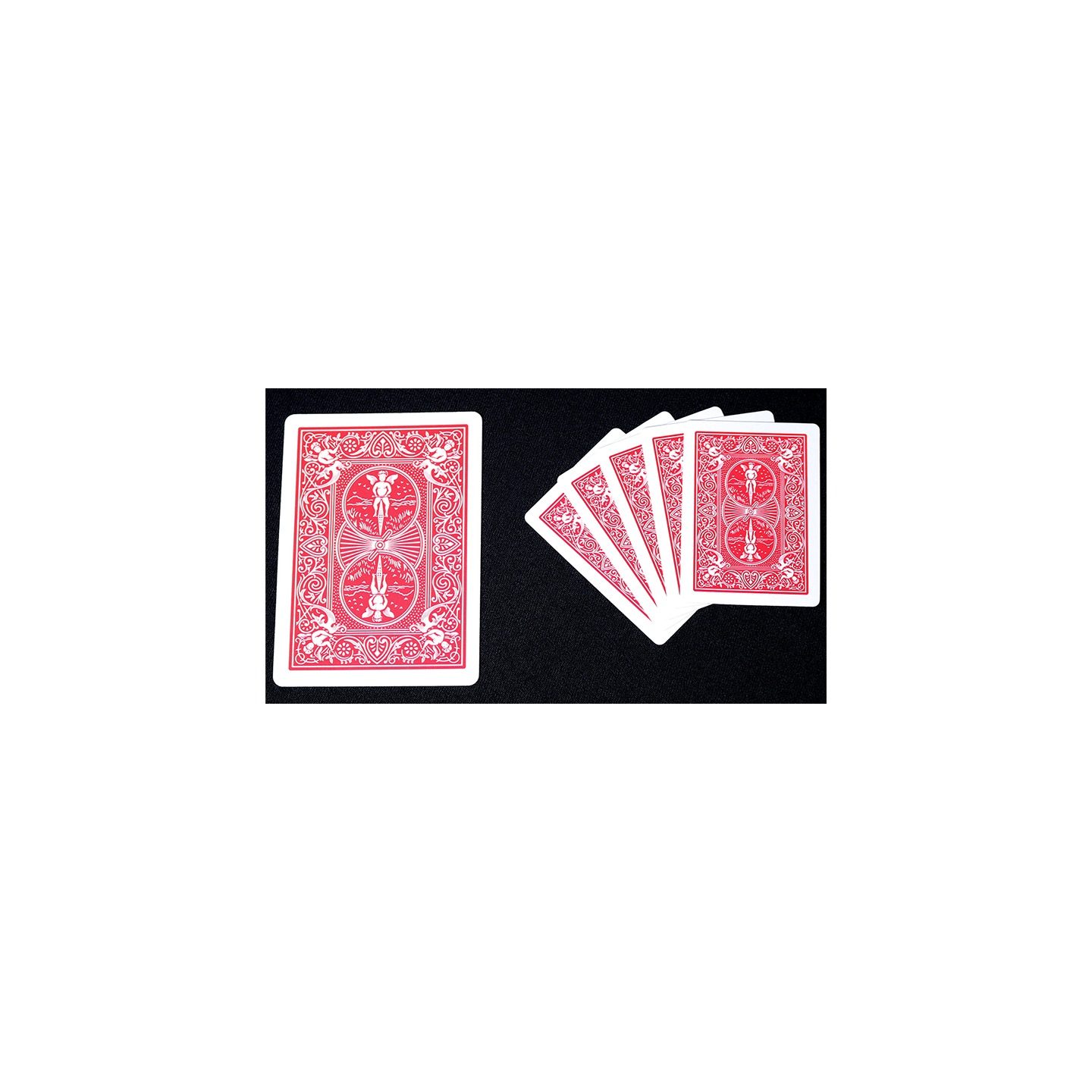 Mini Bicycle Cards (Red)