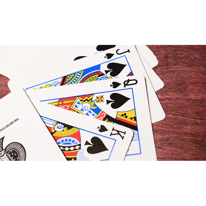 Bicycle Playing Cards Poker (Blue) by US Playing Card Co