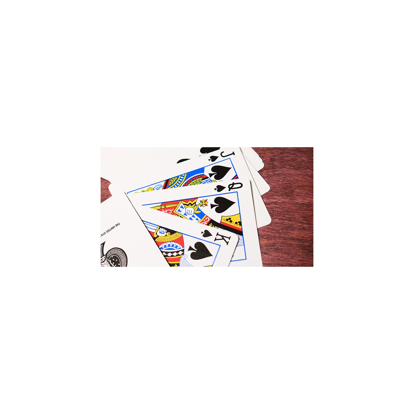 Bicycle Playing Cards Poker (Blue) by US Playing Card Co